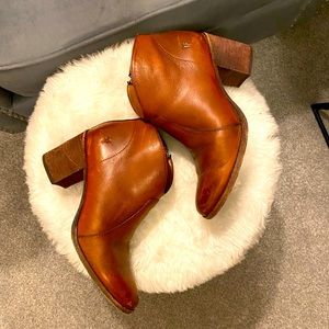 Brown Frye Booties